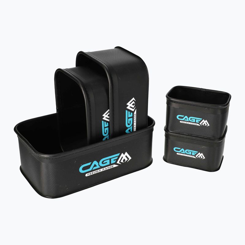 Contenitore da pesca Mikado Eva Cage Bait Box System 4 pz. 2