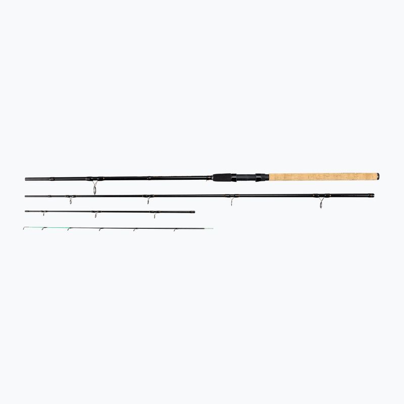 Mikado Furrore 3K Method Feeder rod C.W. Fino a 90G 3 sec nero/sughero
