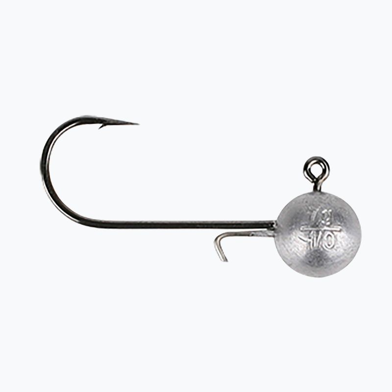 Mikado jig head Jaws Classic 3 3g 3pc black nickel 3