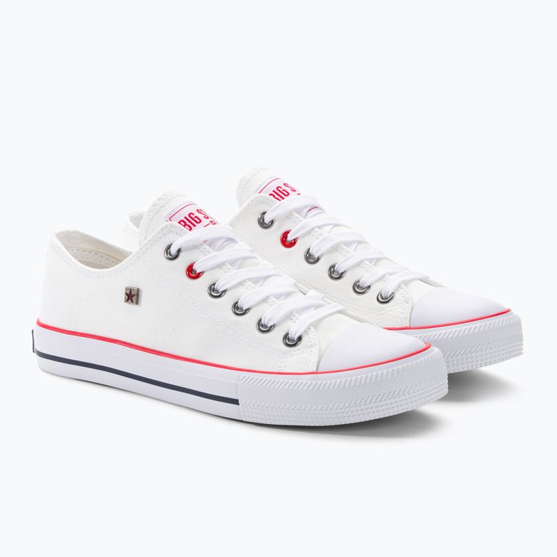 Scarpe da ginnastica BIG STAR da donna T274022 101 bianco 4