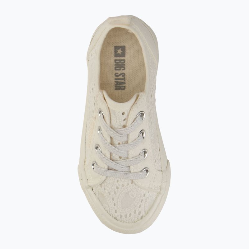 Scarpe da ginnastica BIG STAR per bambini JJ374134 bianco 5