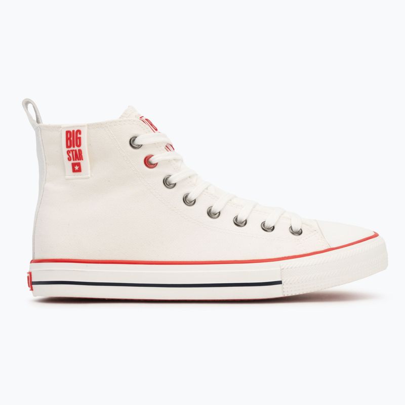 Scarpe da ginnastica BIG STAR da uomo JJ174066 bianco/rosso 2