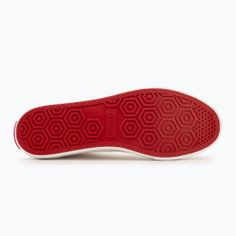 Scarpe da ginnastica BIG STAR da uomo JJ174066 bianco/rosso 4