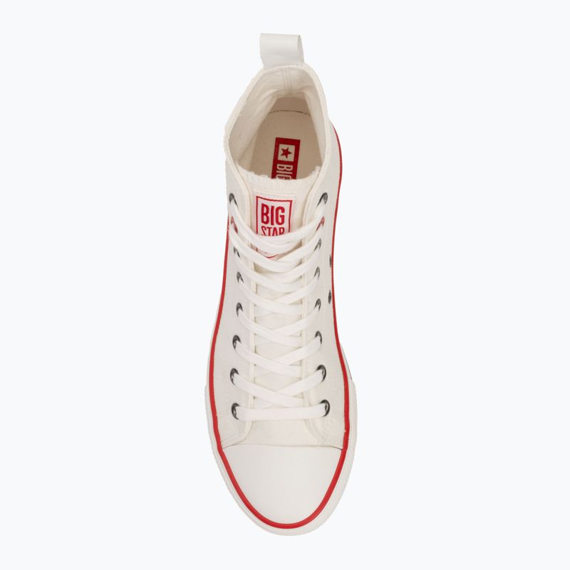 Scarpe da ginnastica BIG STAR da uomo JJ174066 bianco/rosso 5