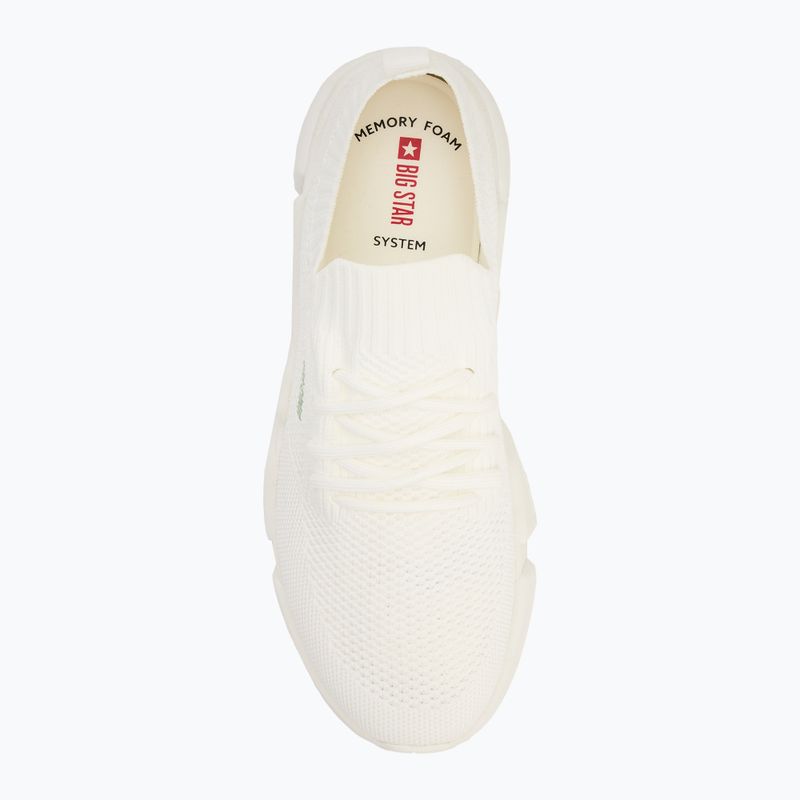 Scarpe BIG STAR da donna JJ274268 bianco 5