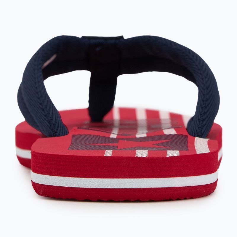 Infradito BIG STAR da uomo JJ174543 rosso 6