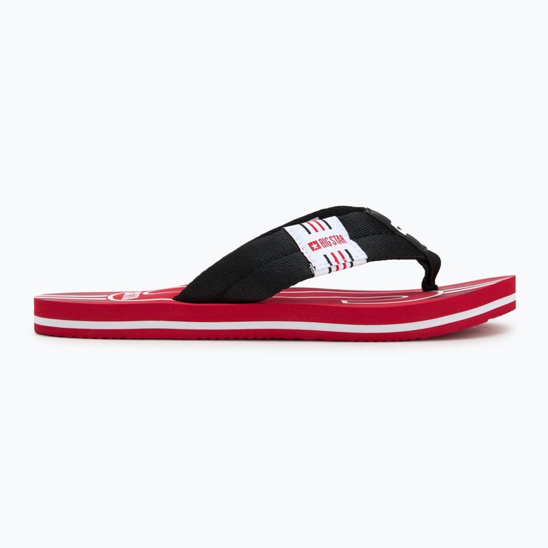 BIG STAR infradito da donna JJ274A431 rosso 2