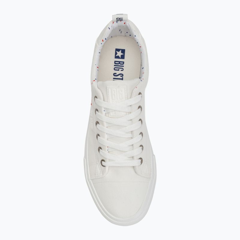Scarpe da ginnastica BIG STAR da uomo KK174001 bianco 5