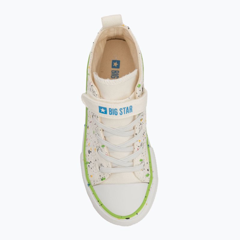 Scarpe da ginnastica BIG STAR per bambini LL374064 bianco 5