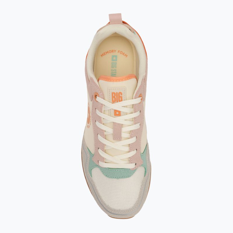 BIG STAR scarpe da donna LL274542 corallo/rosa/grigio 5