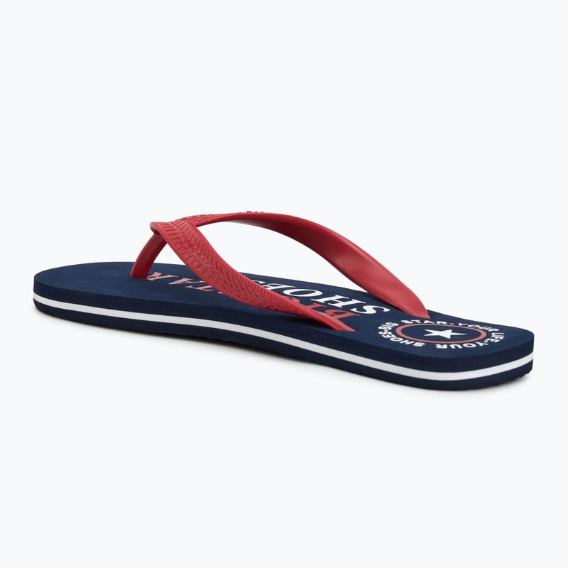 BIG STAR infradito da uomo LL174428 blu navy 3