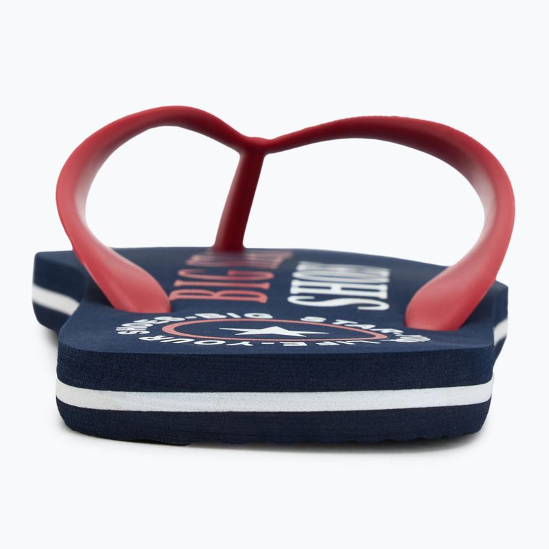 BIG STAR infradito da uomo LL174428 blu navy 6