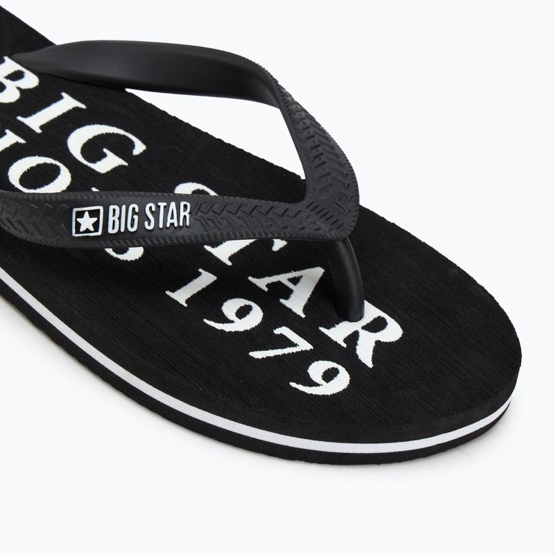 BIG STAR infradito da uomo LL174444 nero 7