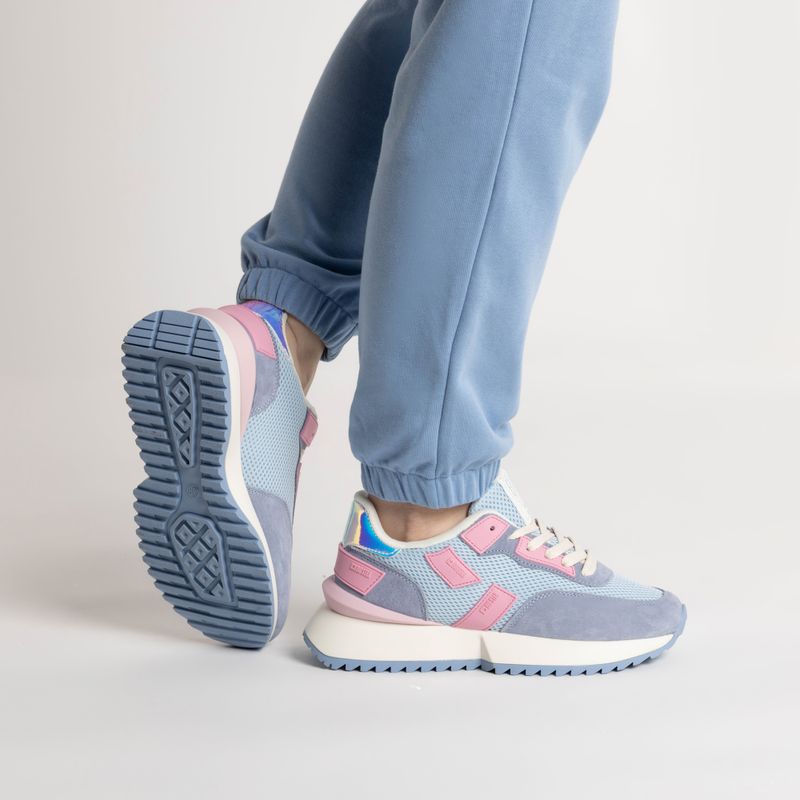 Scarpe BIG STAR da donna NN274974 blu 2