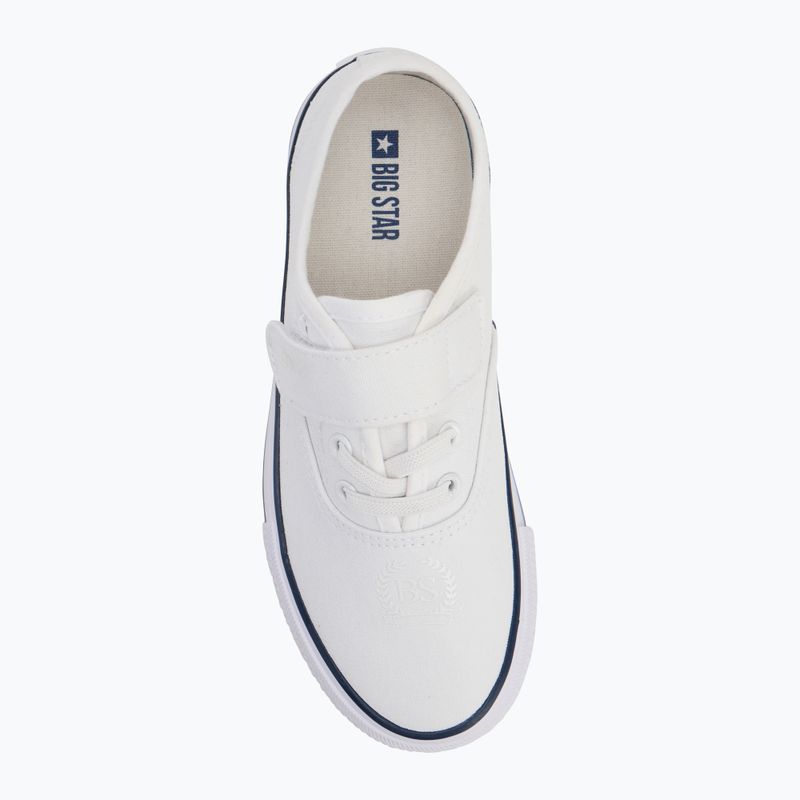 Scarpe da ginnastica BIG STAR da bambino NN374010 bianco 5