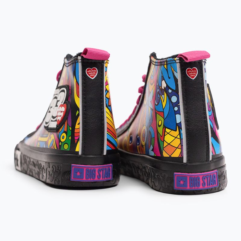 Scarpe da ginnastica BIG STAR da donna RR274A653 nero/multicolore 10