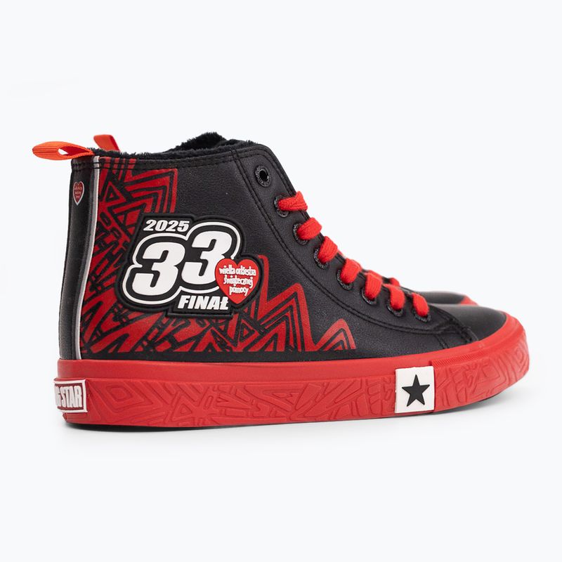 Scarpe da ginnastica BIG STAR da donna RR274A652 nero/rosso 2