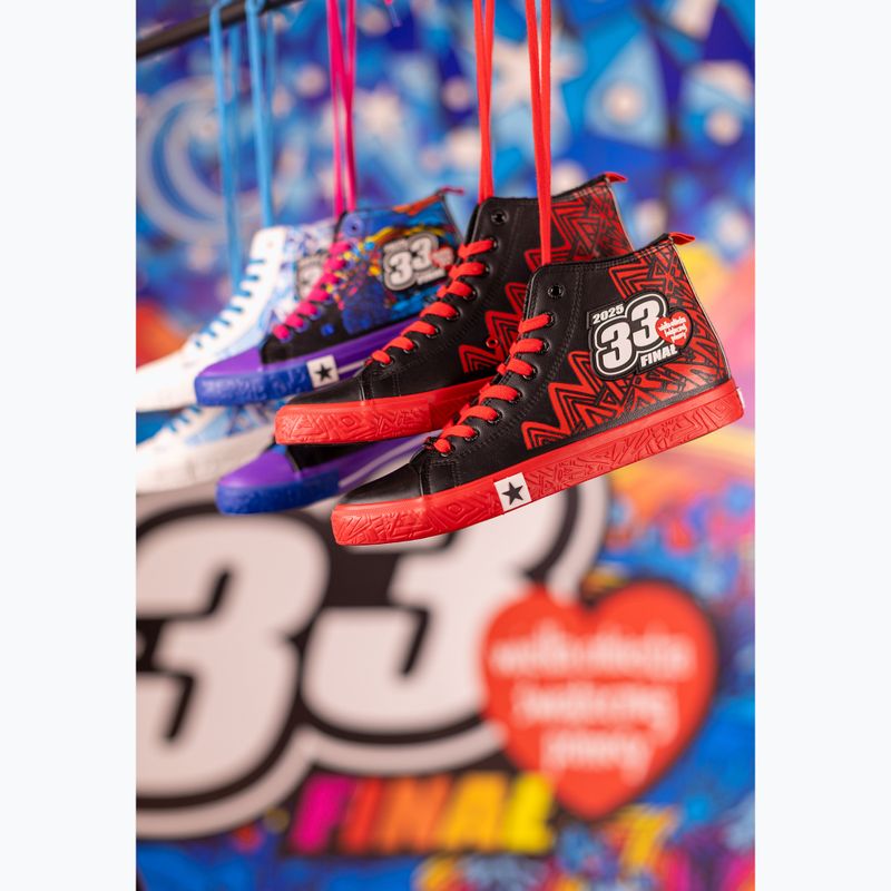 Scarpe da ginnastica BIG STAR da donna RR274A652 nero/rosso 10