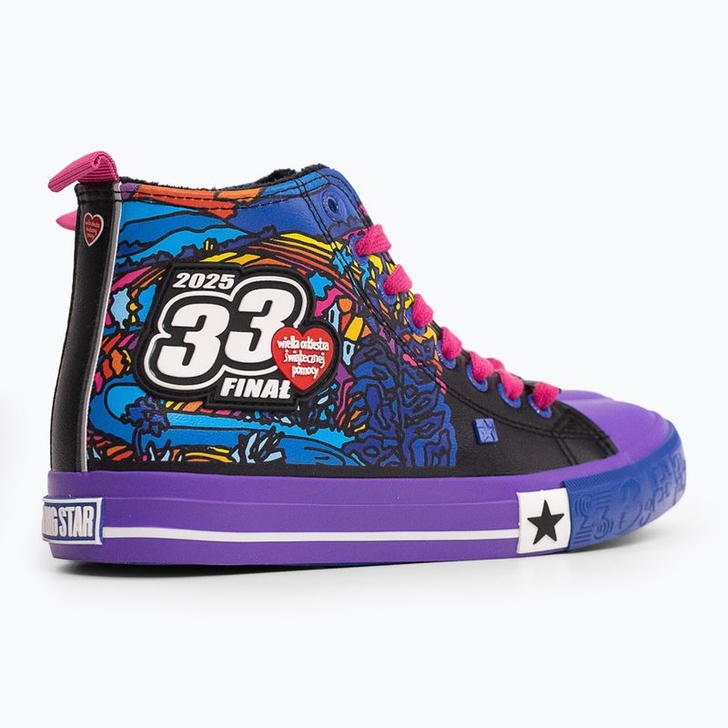 Scarpe da ginnastica BIG STAR per bambini RR374650 blu/viola 2