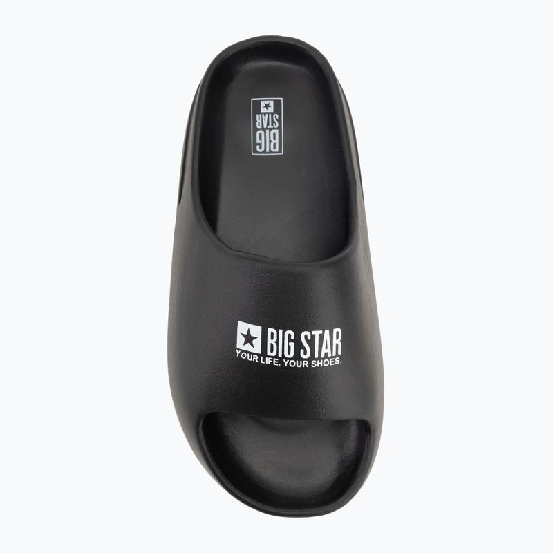 BIG STAR infradito da uomo RR174A012 nero 5