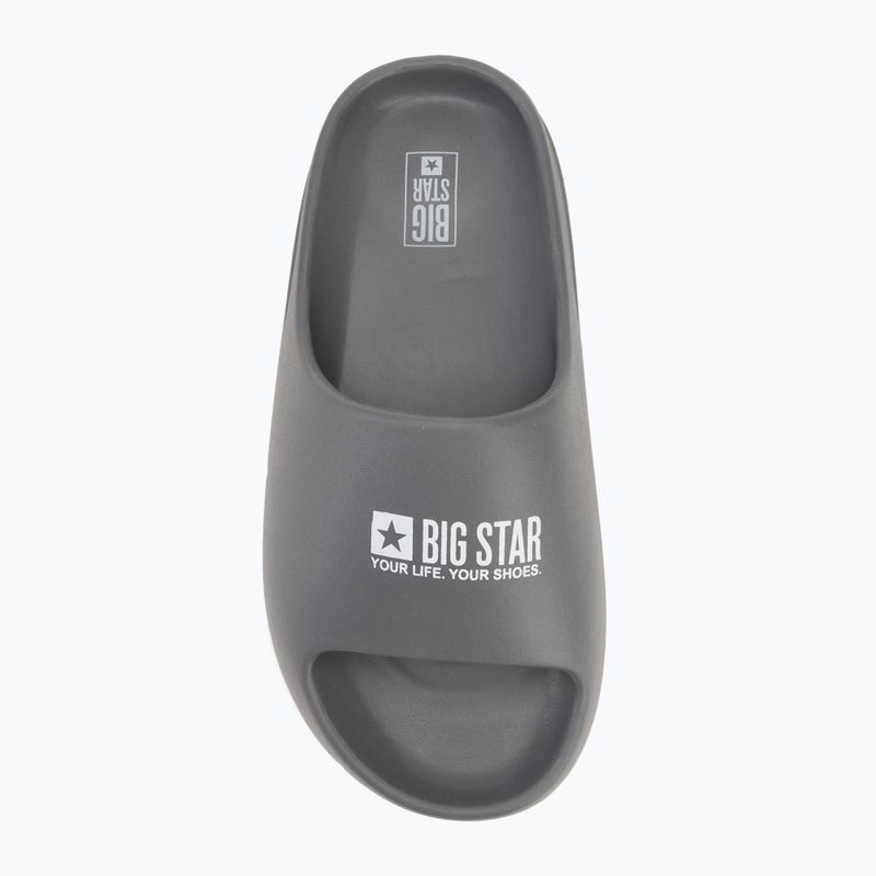 BIG STAR infradito da uomo RR174A013 grigio 5