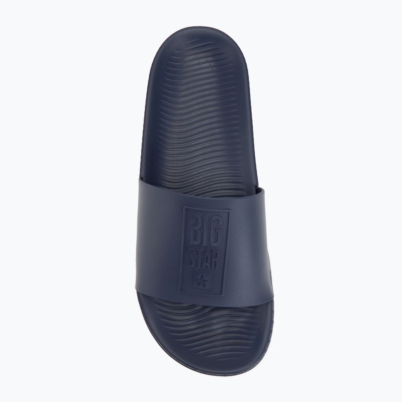 BIG STAR infradito da uomo RR174A040 blu navy 5