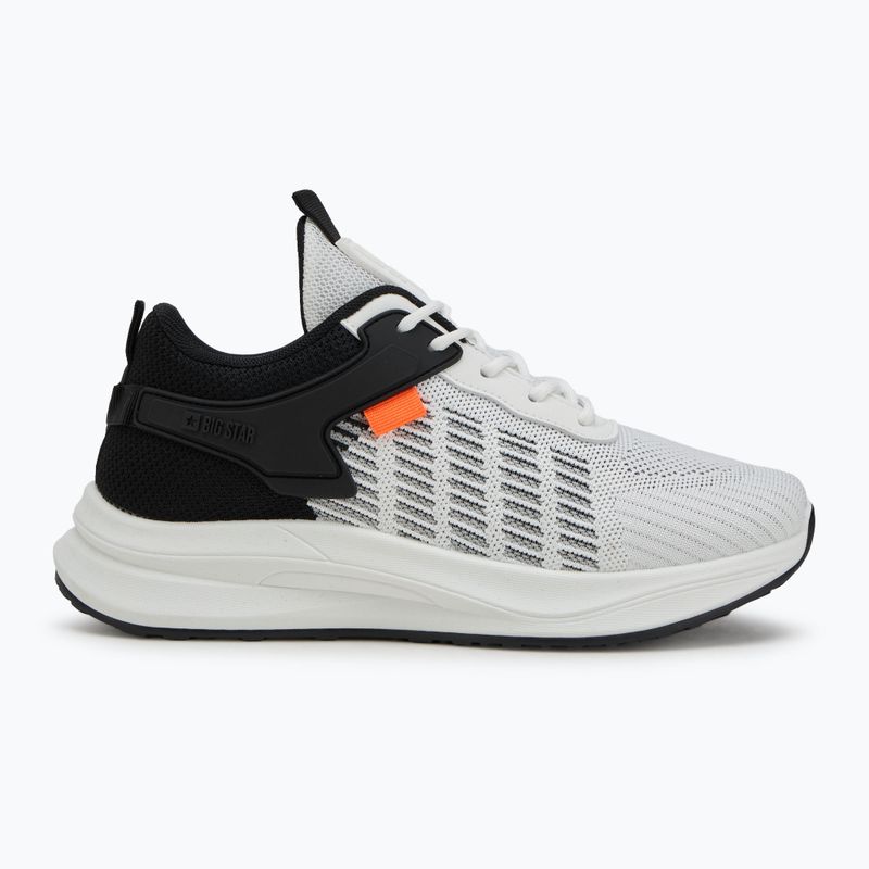 Scarpe BIG STAR da uomo RR174247 bianco/nero 2