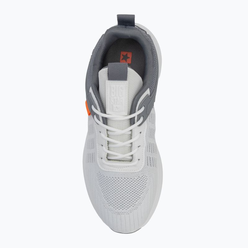 Scarpe BIG STAR da uomo RR174247 bianco/grigio 5