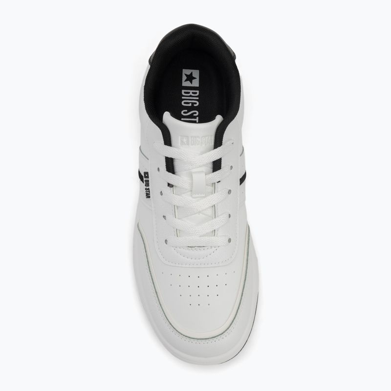 BIG STAR scarpe da uomo RR174263 bianco / nero 5