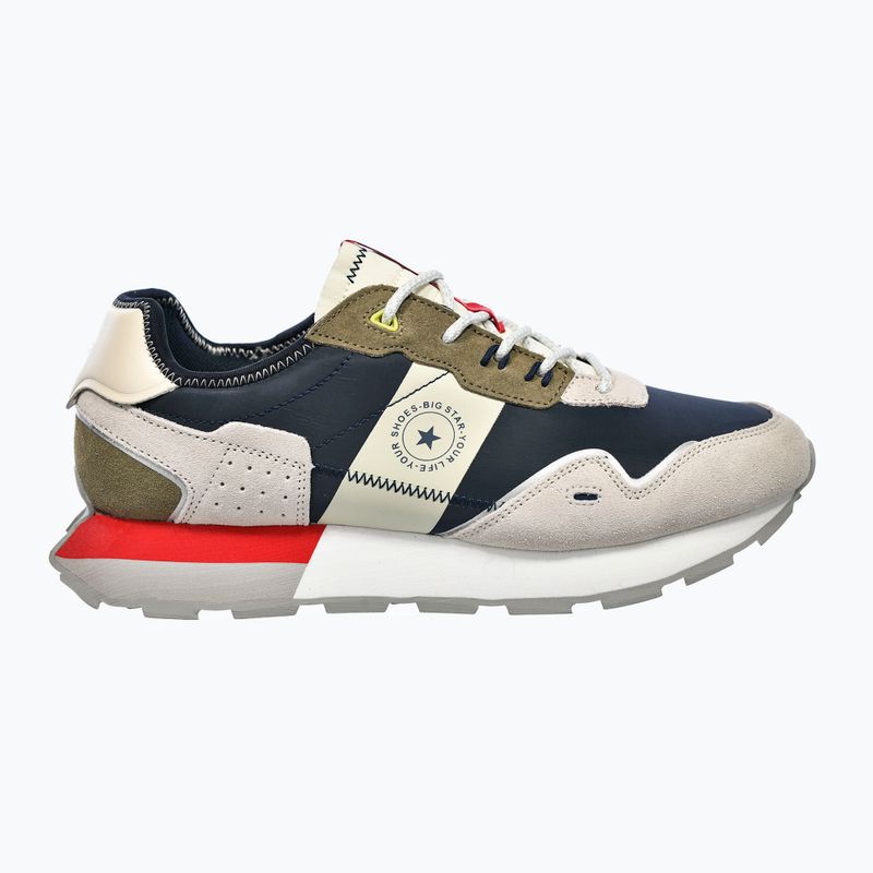 Scarpe Big Star da uomo RR174474 blu navy 8