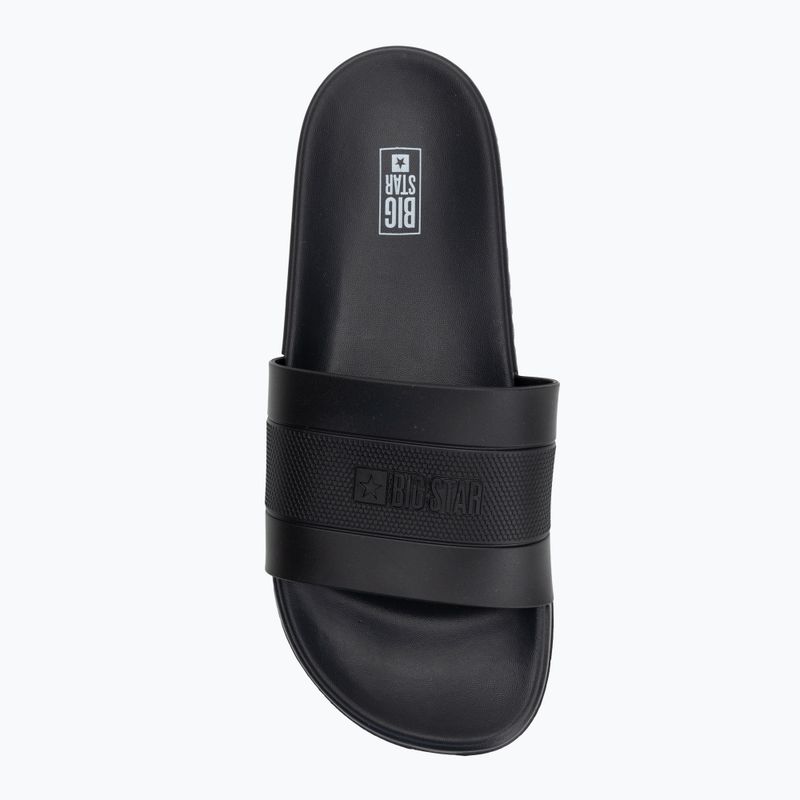 BIG STAR infradito da uomo RR174A046 nero 5