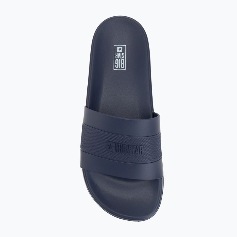 BIG STAR infradito da uomo RR174A047 blu navy 5