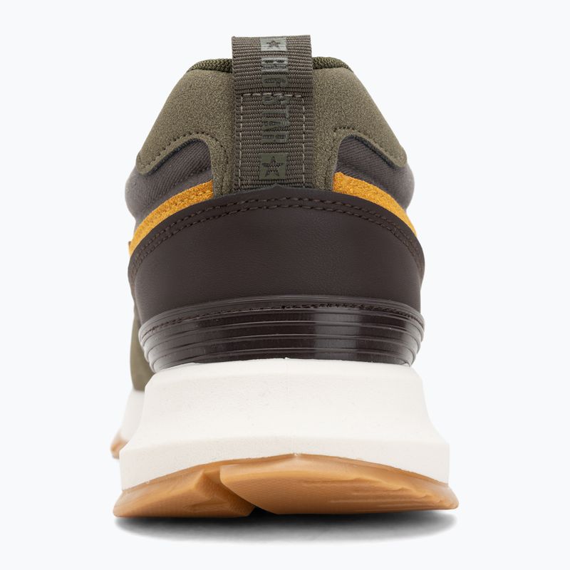Scarpe da uomo BIG STAR RR174280 khaki/dark brown/grey 6