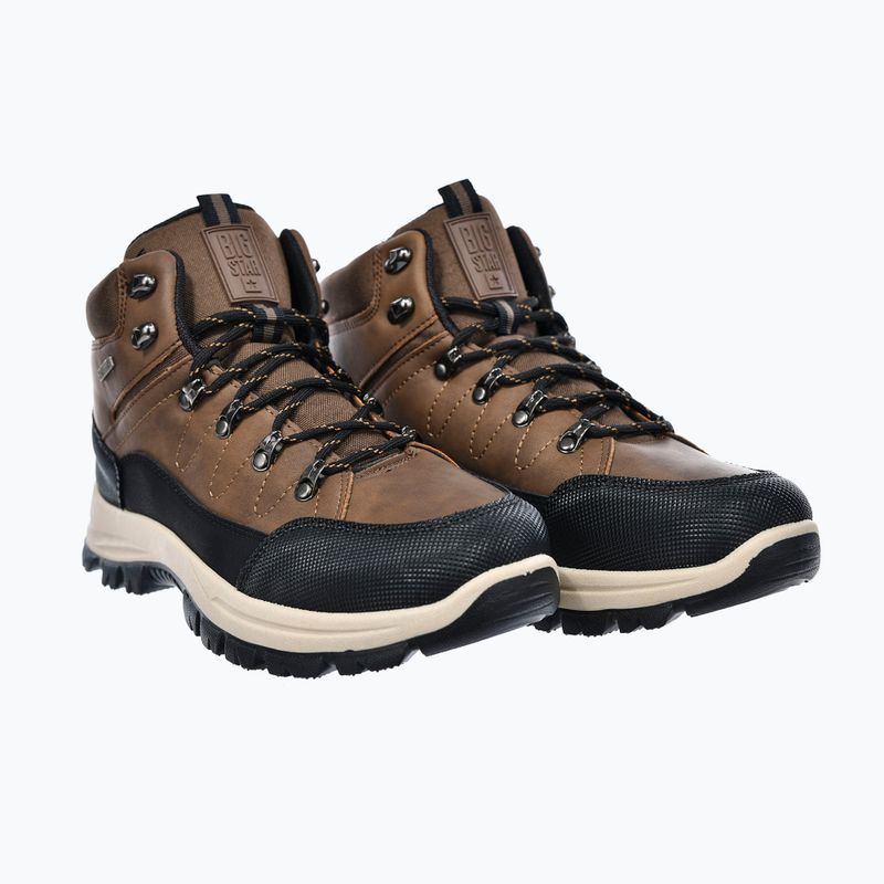 Scarpe da uomo BIG STAR SS174049 brown 9