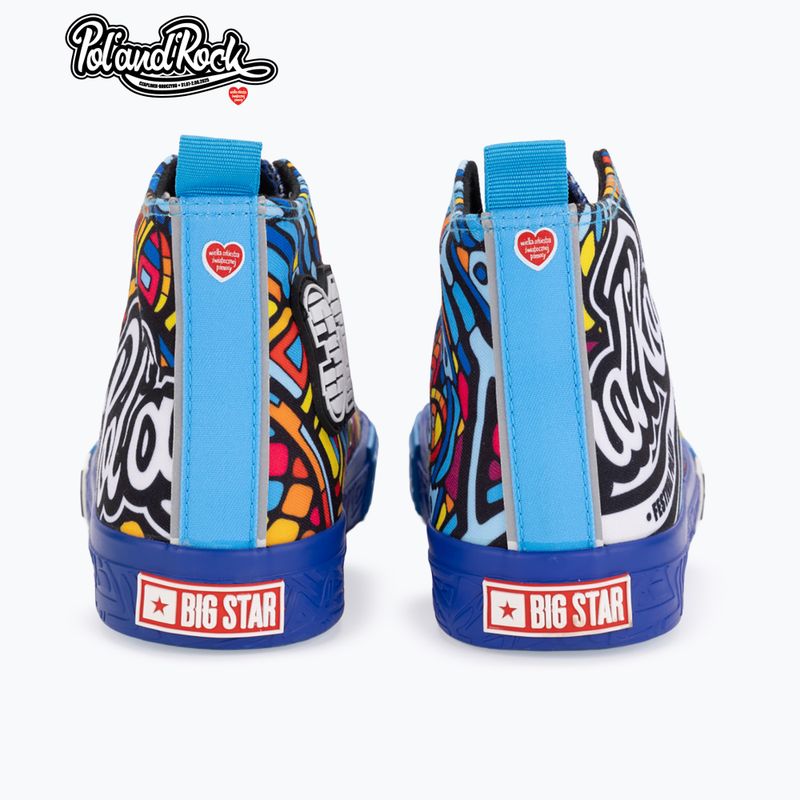 Scarpe da ginnastica BIG STAR da uomo SS174500 blu 11