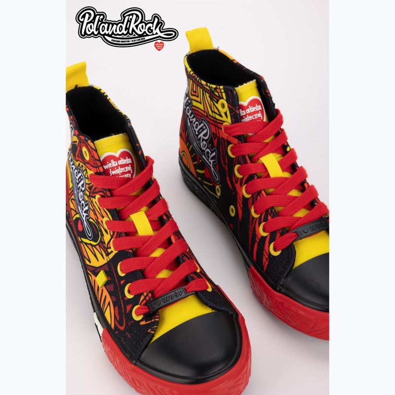 Scarpe da ginnastica BIG STAR uomo SS174501 nero/rosso/giallo 16
