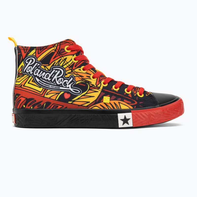 Scarpe da ginnastica BIG STAR uomo SS174501 nero/rosso/giallo 2