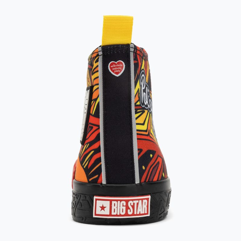 Scarpe da ginnastica BIG STAR uomo SS174501 nero/rosso/giallo 6