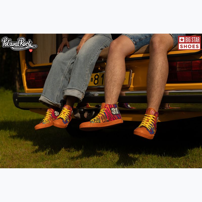 Scarpe da ginnastica BIG STAR da uomo SS174502 arancione 19