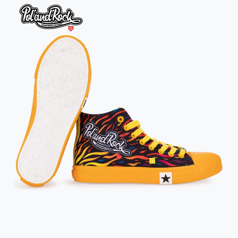 Scarpe da ginnastica BIG STAR da uomo SS174503 giallo/rosso 11