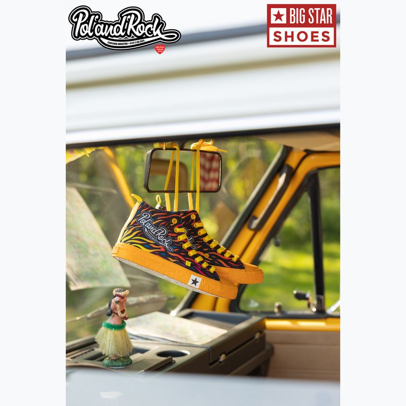 Scarpe da ginnastica BIG STAR da uomo SS174503 giallo/rosso 18