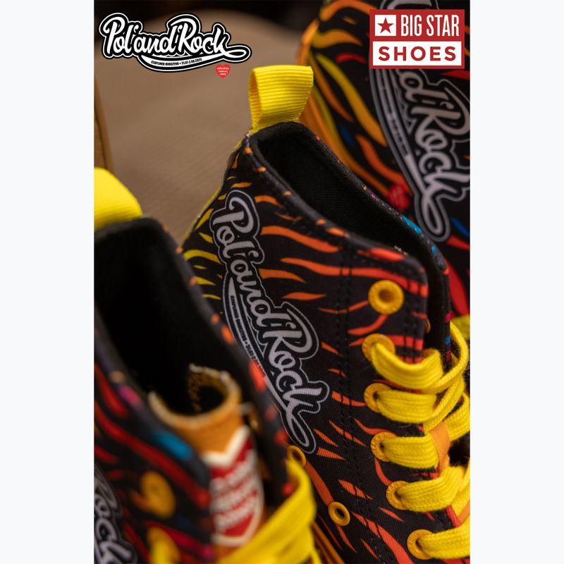 Scarpe da ginnastica BIG STAR da uomo SS174503 giallo/rosso 19