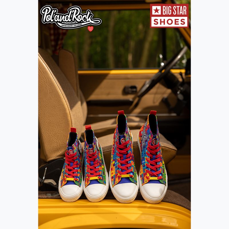 Scarpe da ginnastica BIG STAR uomo SS174504 verde/giallo 19