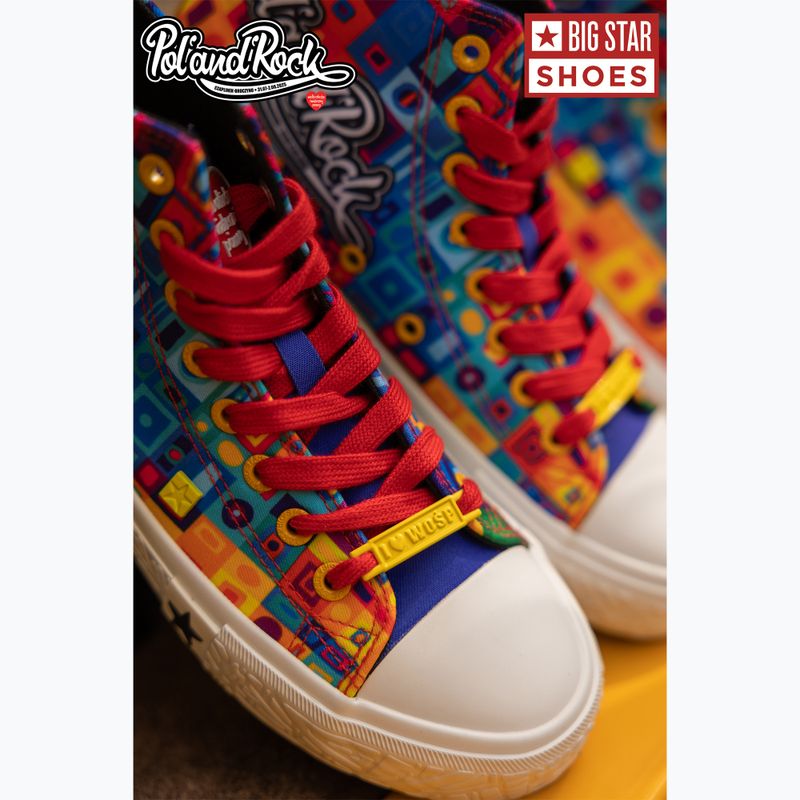 Scarpe da ginnastica BIG STAR uomo SS174504 verde/giallo 20