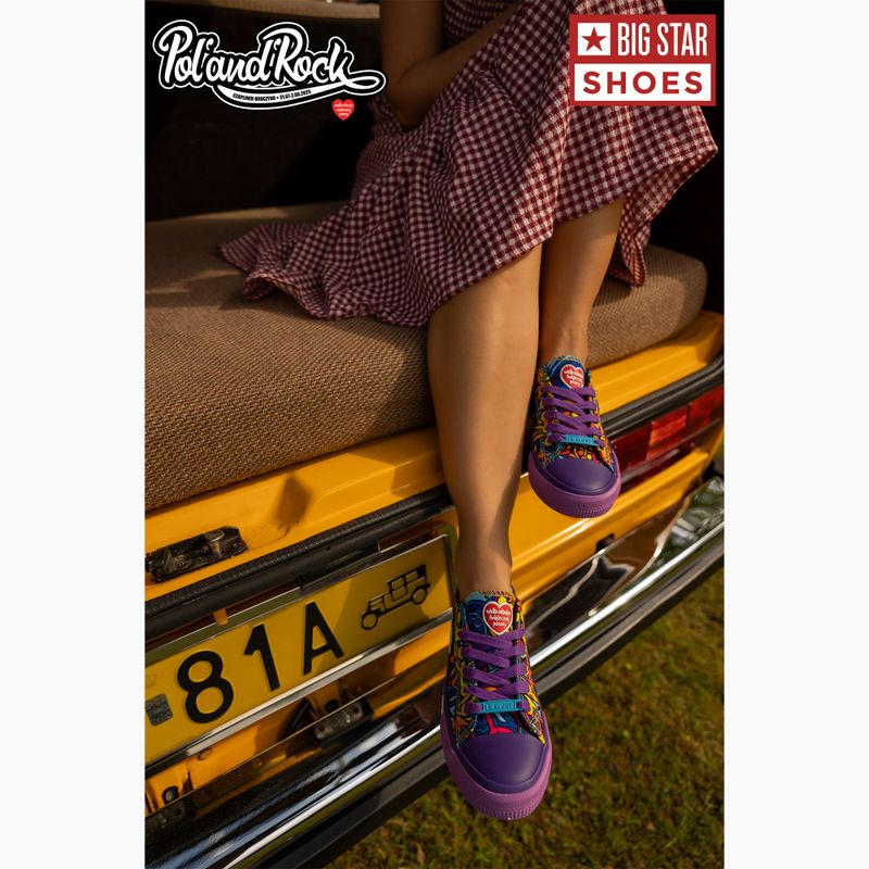 Scarpe da ginnastica BIG STAR da donna SS274905 viola 11