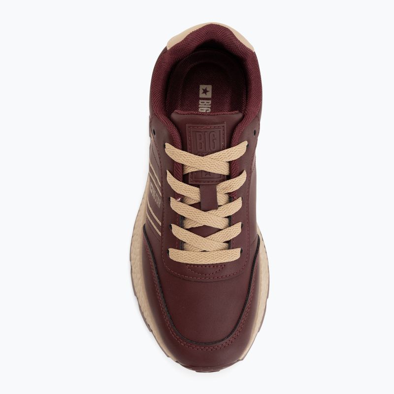 Scarpe da donna BIG STAR UU274041 burgundy 5