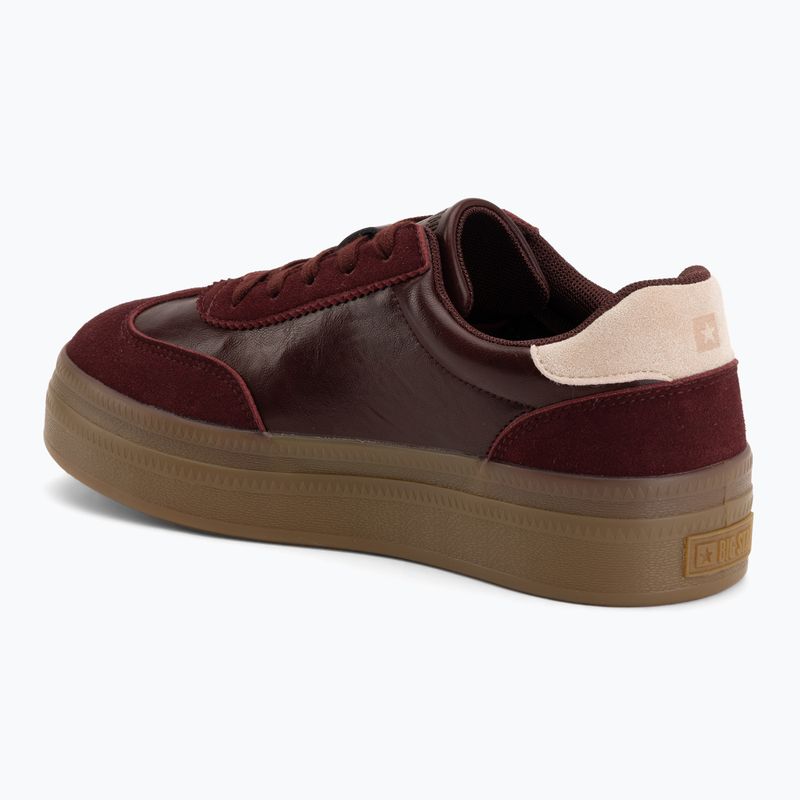 Scarpe da donna BIG STAR UU274013 burgundy 3