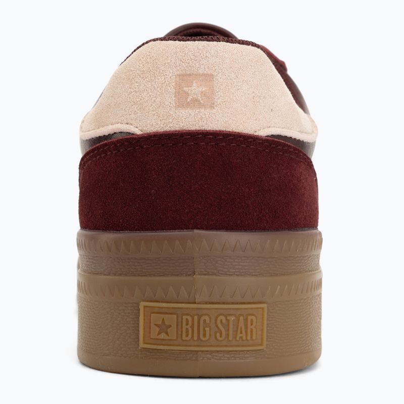 Scarpe da donna BIG STAR UU274013 burgundy 6