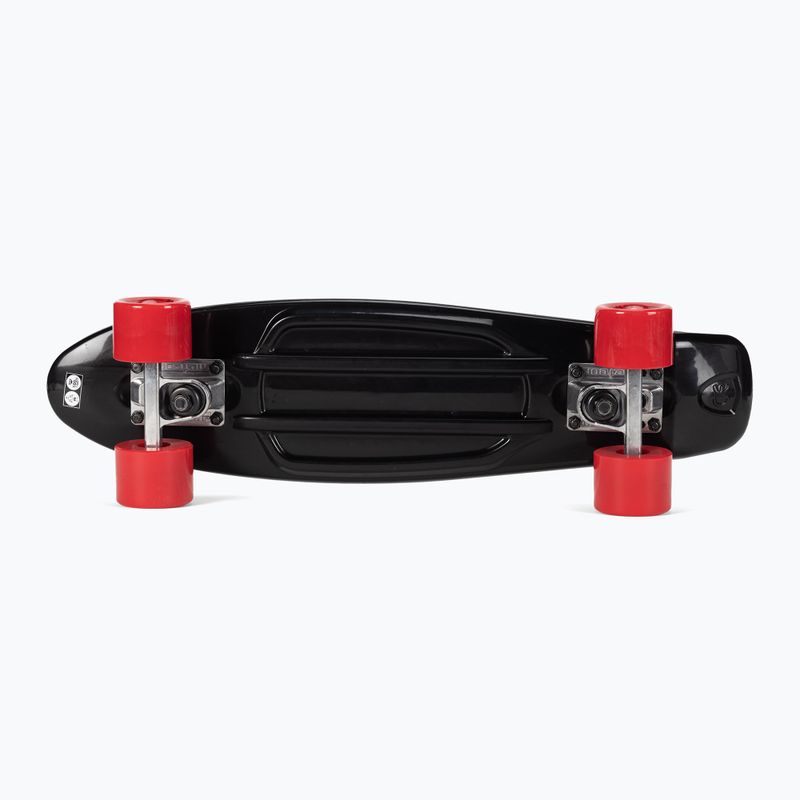 Meteor flip skateboard 23687 nero/nero/argento 4