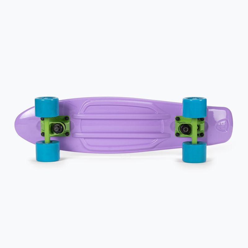 Meteor flip skateboard 23693 viola/blu neon/giallo neon 4